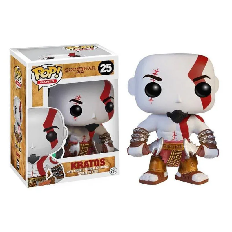 Funko pop 10 см персонажи мультфильма Бог войны фигурки игрушки аниме модель ПВХ для
