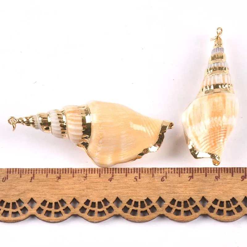 8 дизайн натуральный выдолбленный спиральный корпус позолоченный для DIY ручной