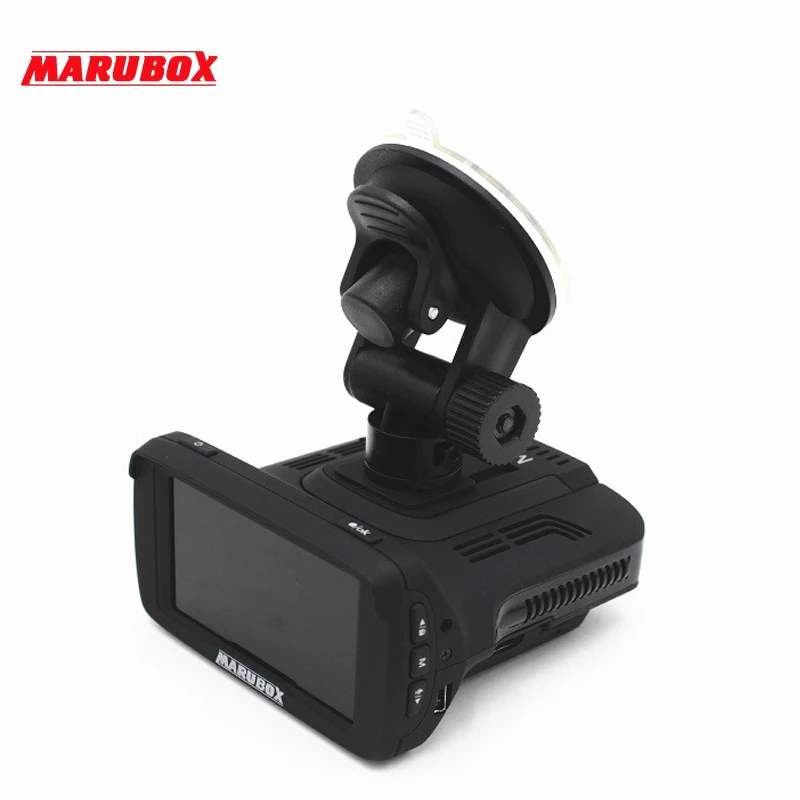 Marubox Автомобильный видеорегистратор радар детектор GPS 3 в 1 HD1296P 170 градусов