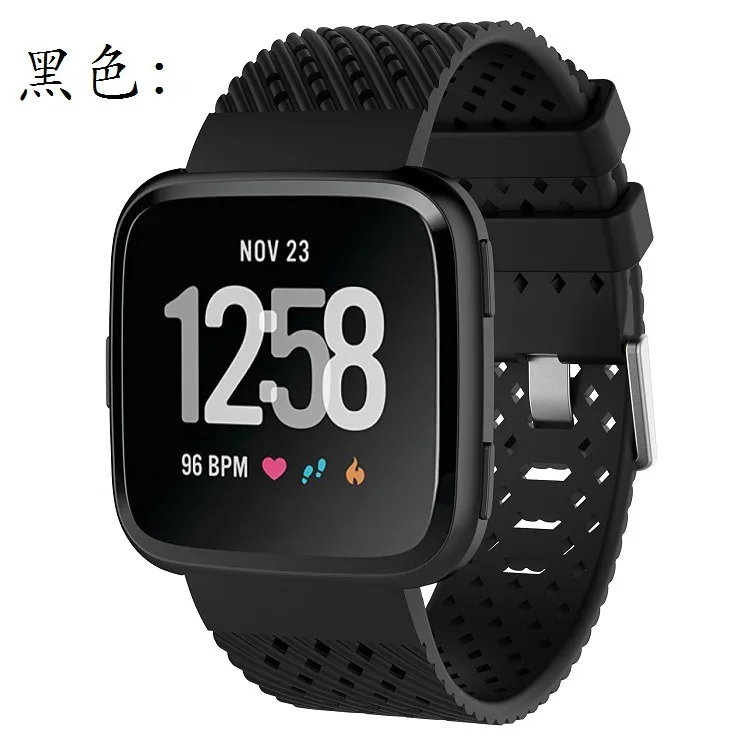 Ремешок для Fitbit Versa Band женский сменный мягкий силиконовый водонепроницаемый браслет на запястье ремешок для Fitbit Versa Lite Band