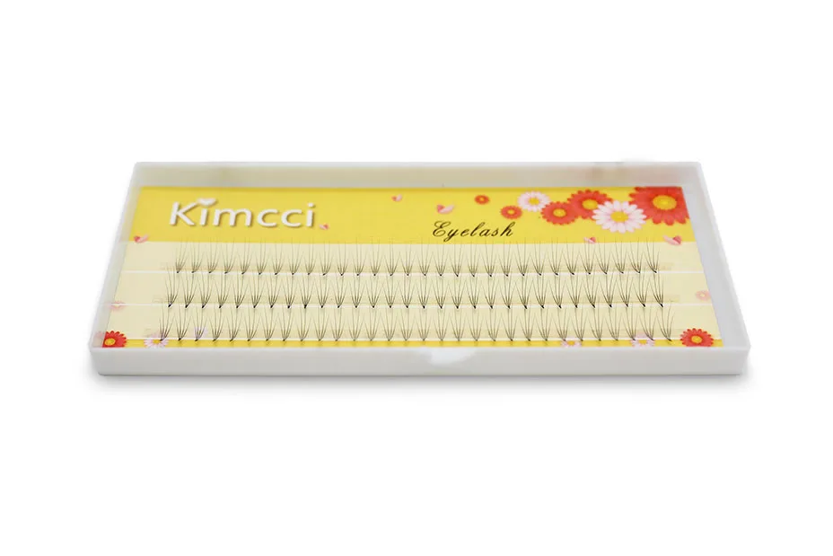 Kimcci ресницы 3 линии предварительно сделанные объемные вентиляторы 3D/4D/5D/6D ресницы русский объем наращивание ресниц предварительно сделанные ресницы наращивание из искусственной норки