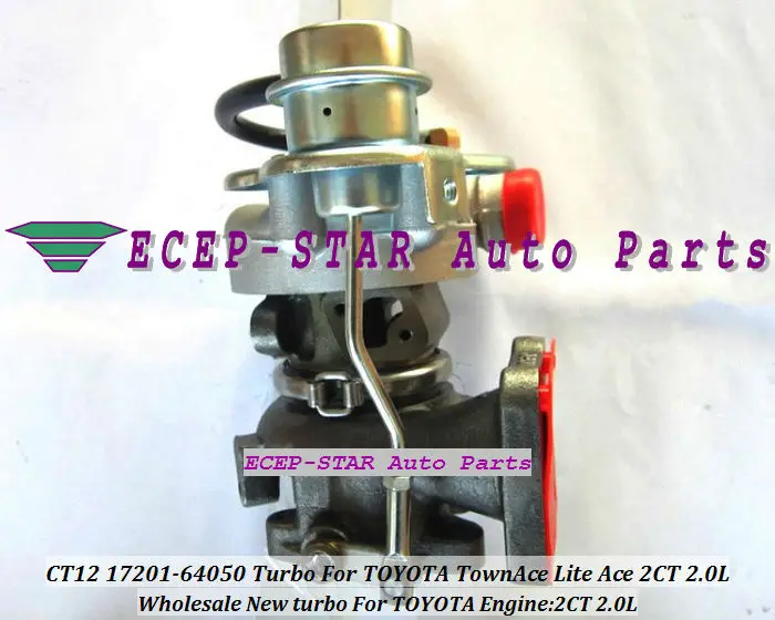 Турбокомпрессор CT12 17201-64050 17201 64050 для TOYOTA Lite Ace CR30 TownAce City турбокомпрессор с