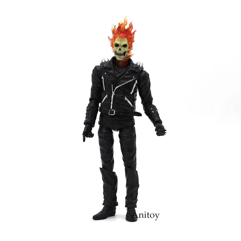 Marvel Ghost Rider ПВХ фигурка Коллекционная модель игрушки 23 см