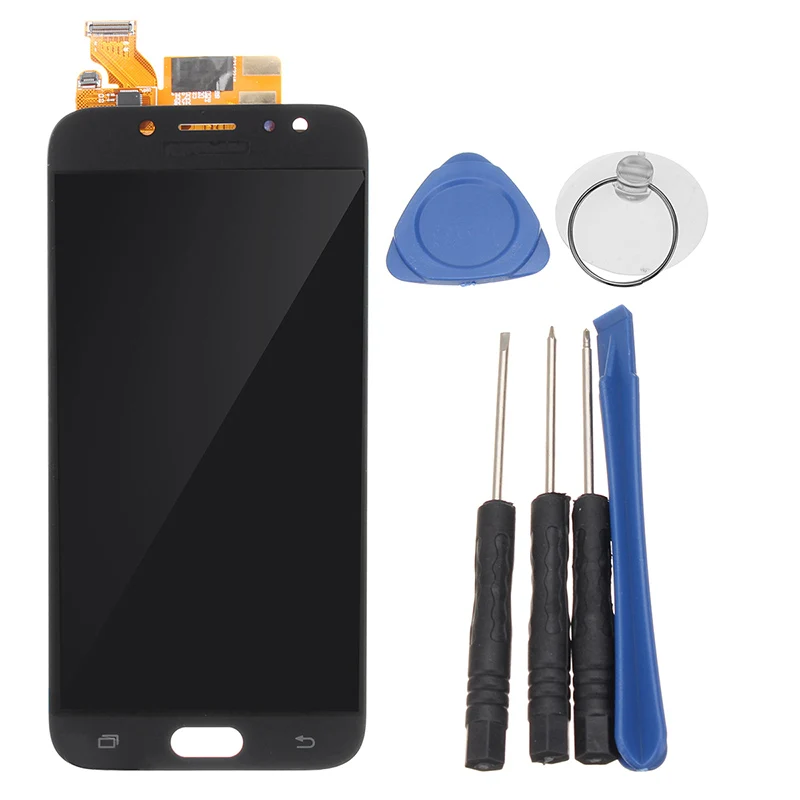 Сенсорный экран стекло для samsung J7 pro ЖК сенсорный экран дигитайзер в сборе для samsung Galaxy J7 Pro J730F J730M J730H