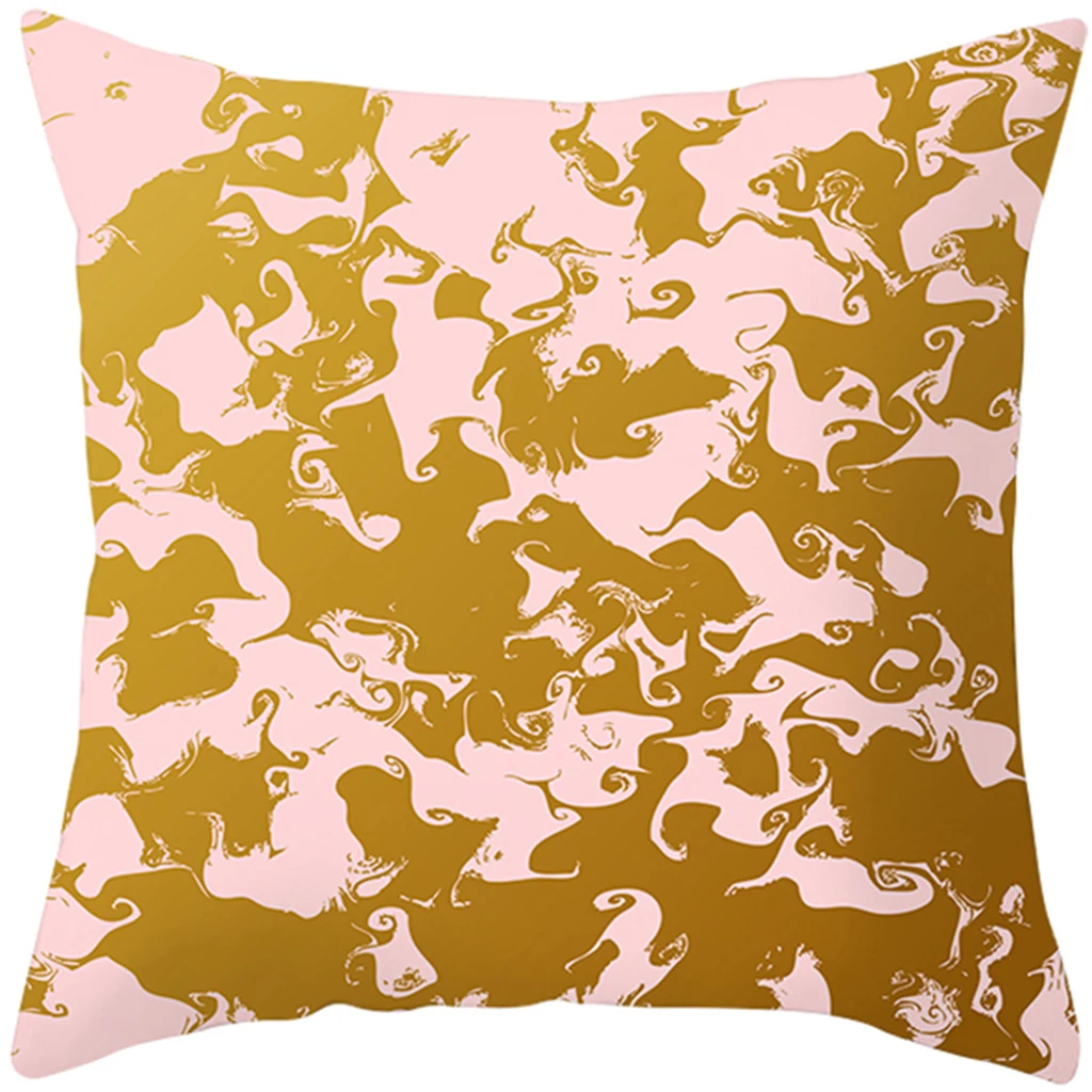 Декоративный чехол для подушки Hoom с абстрактным геометрическим принтом