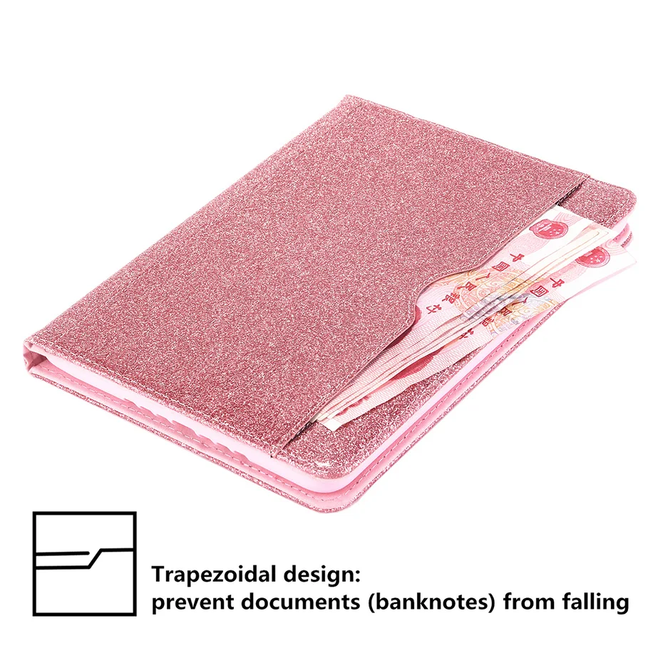 Glitter Case for iPad Mini 4 with Pencil Holder Bling Sparkle Girly PU Leather Full Body Protective Cover 7.9 | Компьютеры и офис