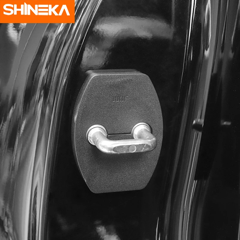 SHINEKA для Toyota 4runner 2017 + Автомобильная защита дверного замка чехлы с пряжкой