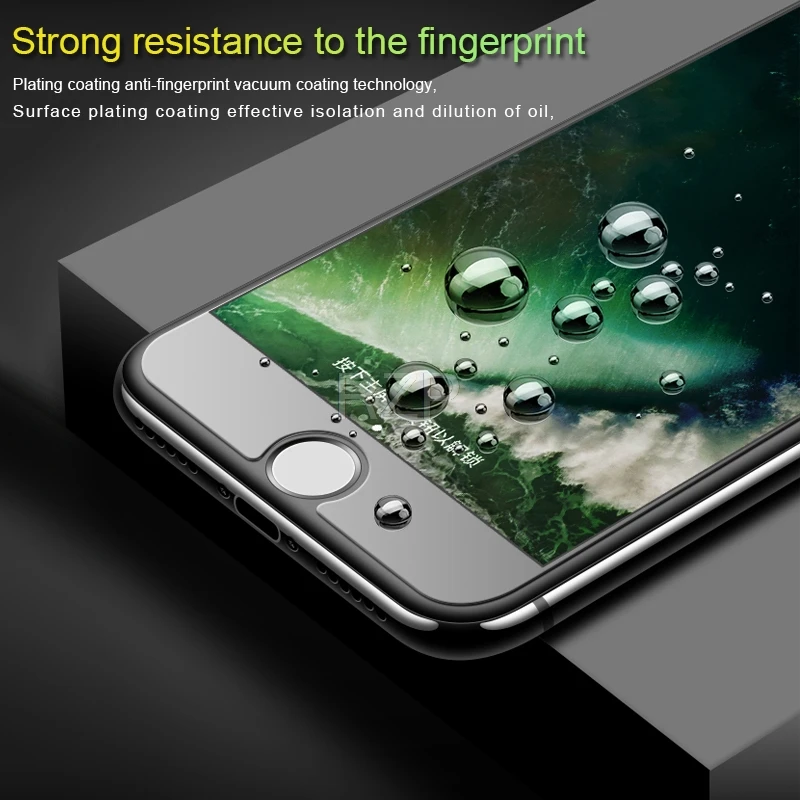 Защитное стекло RZP 9H для iPhone 5 закаленное 5S 5C SE 6 6S 7 8 Plus XR X XS 11 Pro Max 10|Защитные стёкла