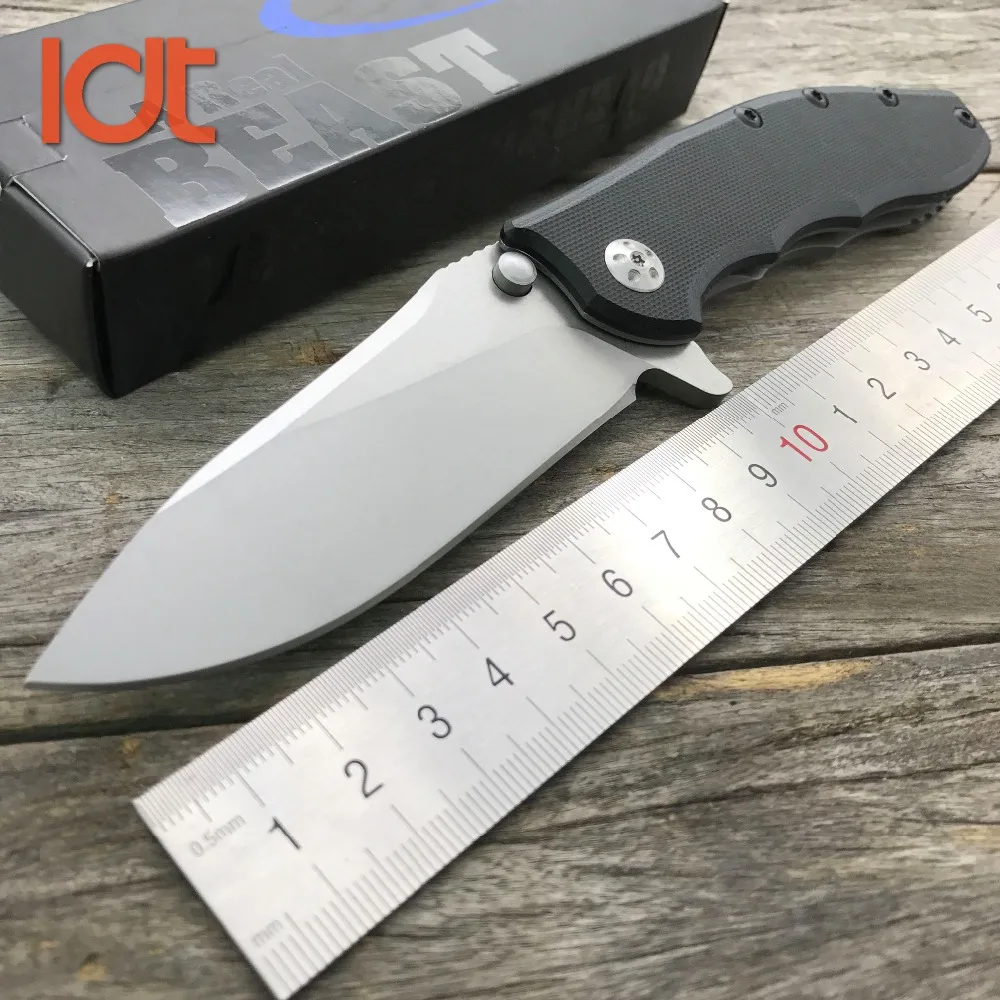 Нож для выживания LDT 0562 CF лезвие ELMAX G10 титанизирующая ручка шариковый подшипник