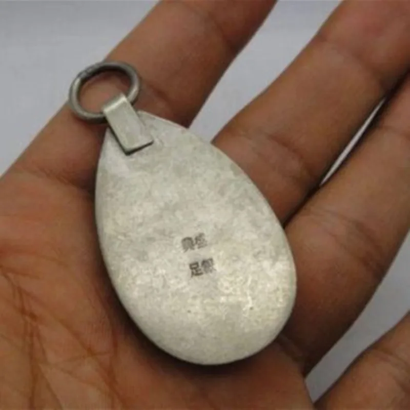 FENGASHOUW КИТАЙСКИЕ ТИБЕТСКИЕ инкрустированные Подвески с голубыми цветами из