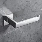 Держатель для туалетной бумаги из нержавеющей стали SUS 304, Квадратный держатель для туалетной бумаги в ванную комнату, аксессуары для ванной комнаты