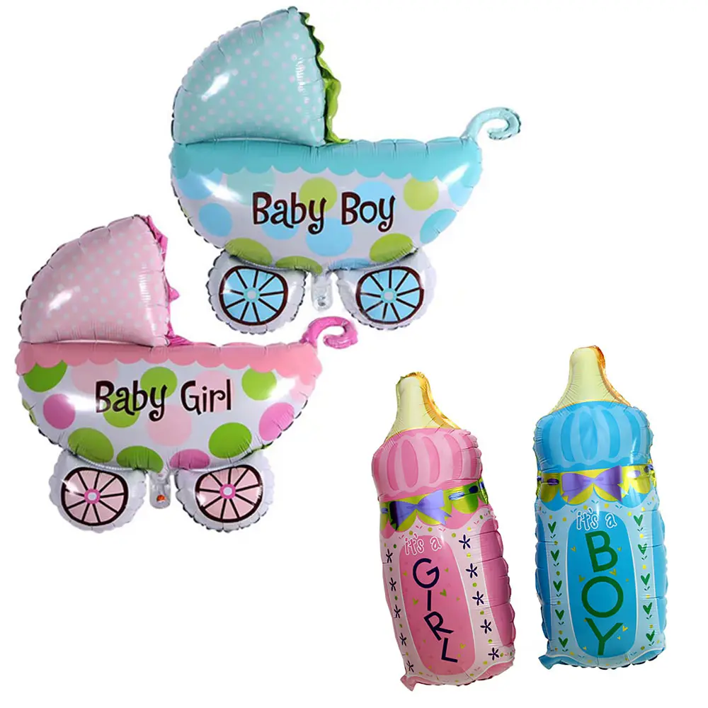 5 шт./компл. ангел детский душ Фольга воздушные шары для мальчиков и девочек День