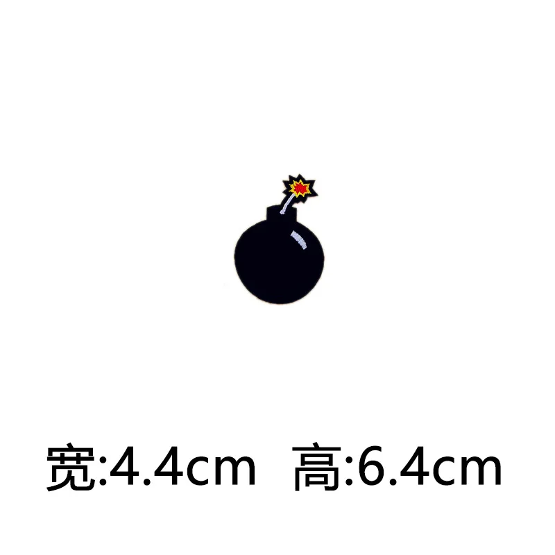 Милый кролик морковь божья коровка медведь собака нашивки в форме бомбы гладить