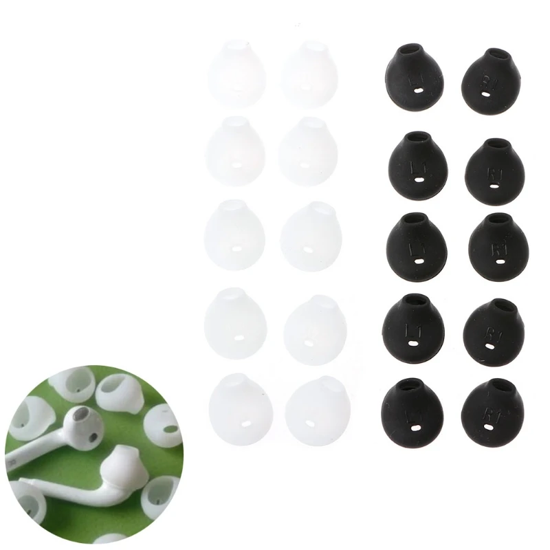 10 шт./5 пар силиконовые вкладыши для наушников|ear tips|silicone ear tipssilicone |
