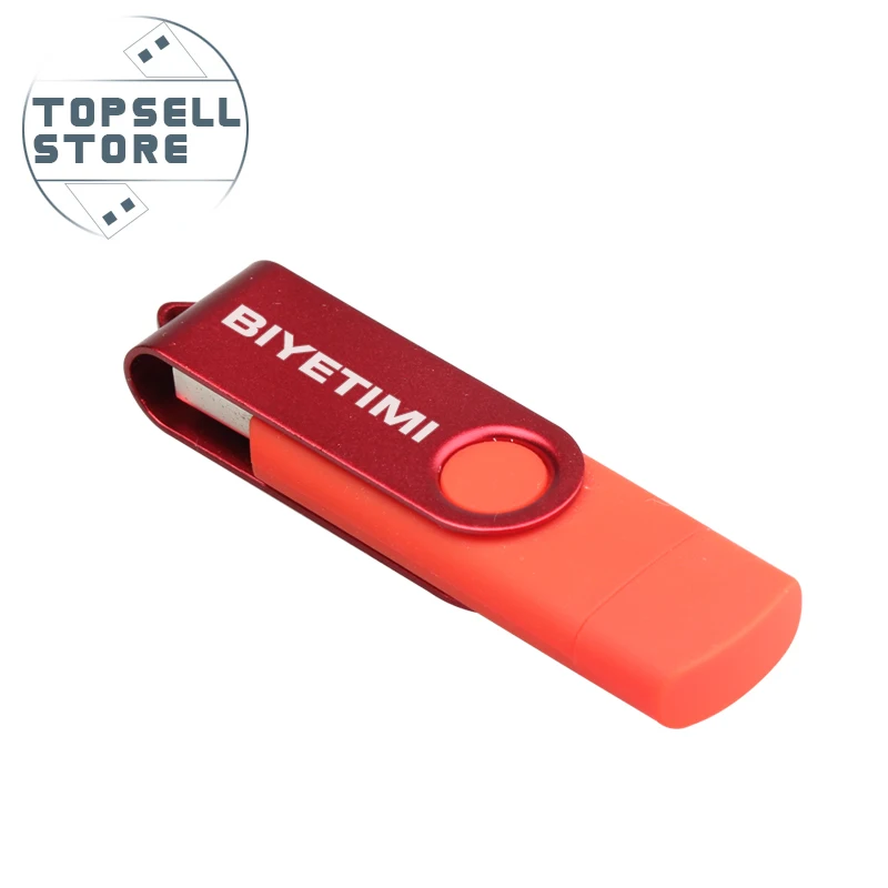 Biyetimi USB Flash Drive Смартфон флэш-накопитель OTG флешки 4 GB 8 16 32 2 0 Memory Stick Micro Smart мобильный