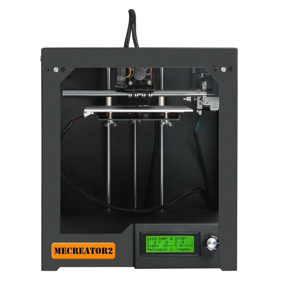 Geeetech 3D настольный принтер MeCreator 2 DIY сборка машина комплект с светодиодный 110В/220В