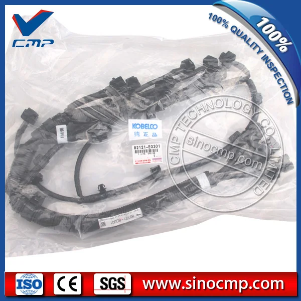 82121-E0301 engine wire harness for kobelco SK330-8 SK350-8 excavator | Автомобили и мотоциклы
