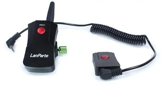 Lanparte Беспроводной LANC дистанционного Управление камера Blackmagic Управление; ручка для BMCC BMPCC C300 sony FS5 Камера
