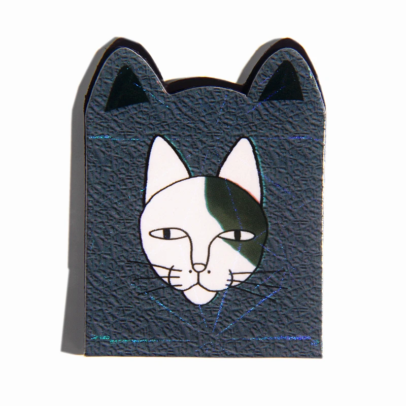 8 шт./компл. двухсторонняя магнитная закладка холодные кошки модные Закладки