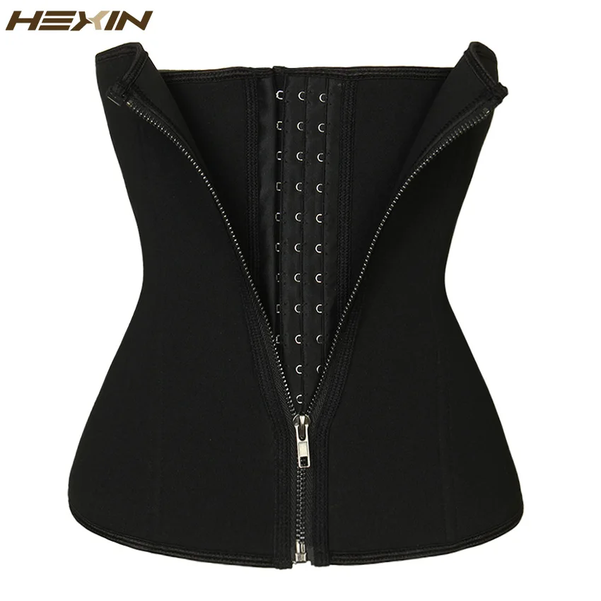 HEXIN корсет с двойным контролем для талии корректор фигуры сжигание жира живота
