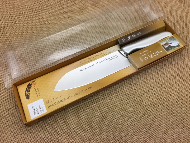 6 3 дюймов Santoku поварской нож 420SS лезвие из нержавеющей стали Ручка кухонный