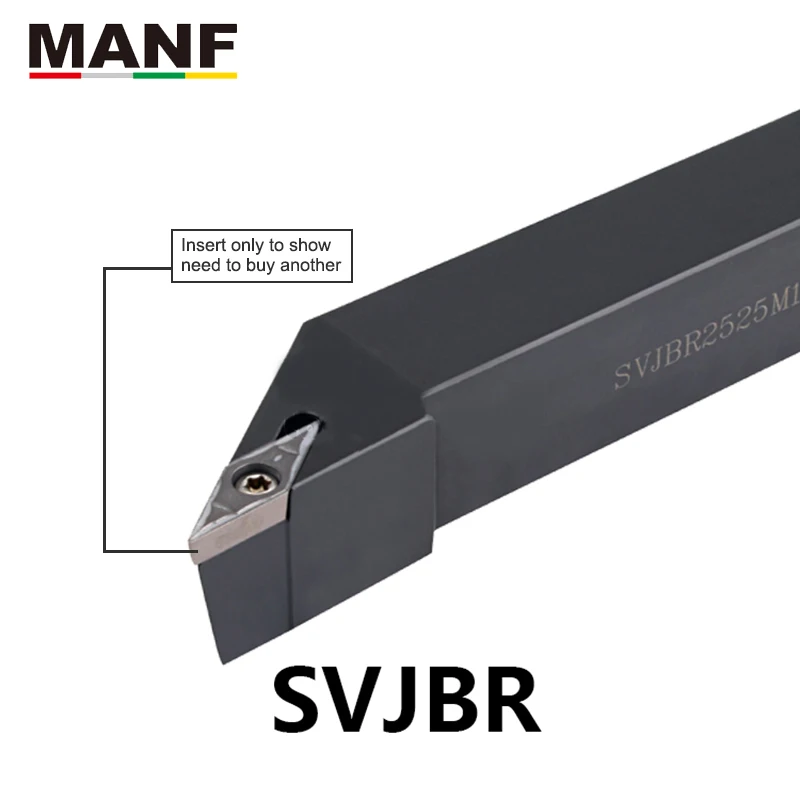 Фото MANF 12 мм 16 SVJBR-2020K16 токарный станок с ЧПУ для токарного станка резак обработки MANF 12 мм 16 SVJBR-2020K16 токарный станок с ЧПУ для токарного станка резак обработки