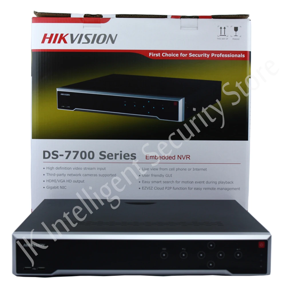 Бесплатная доставка в наличии DS 7716NI K4 16CH NVR 2SATA Интерфейсы сетевой