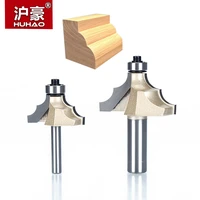 huhao 1pcs 12 14 shank classical router bits for wood tungsten carbide woodworking endmill tools classical mounlding bit