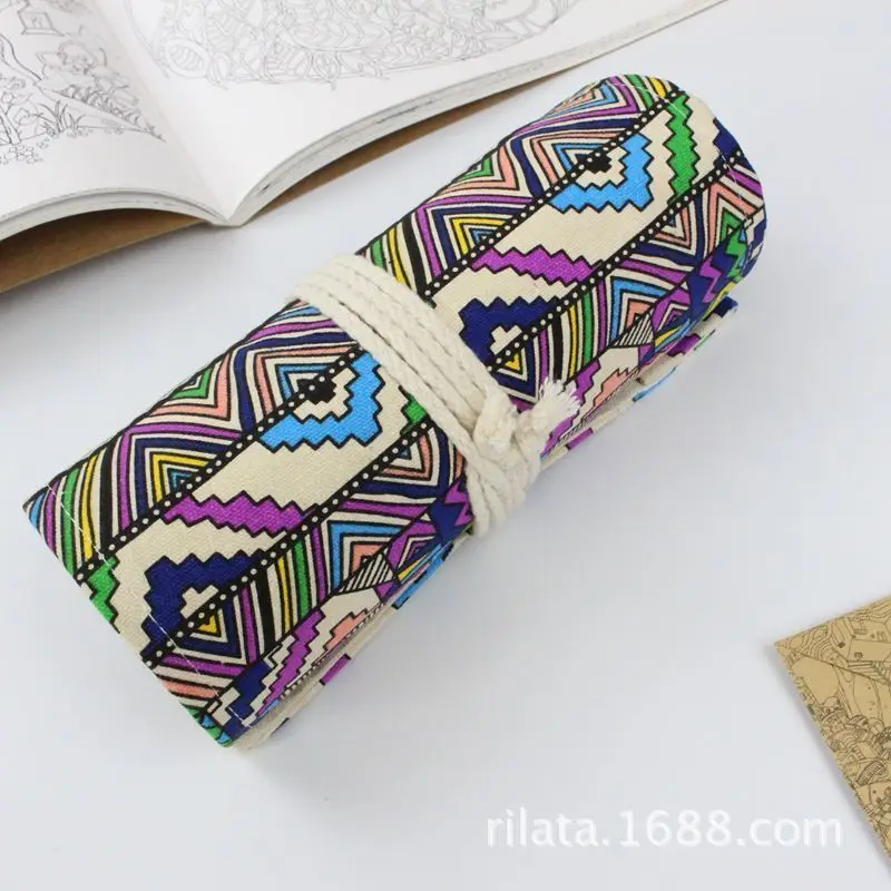 ZT The Pen Curtain Pure Cotton Canvas Manual Original 36/48/72 Kongcaiqian Pencil Fabric | Канцтовары для офиса и дома