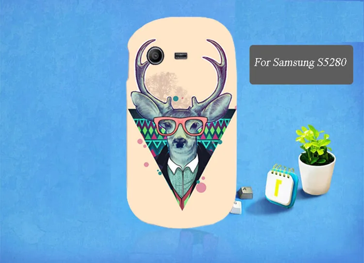 Новый чехол для Samsung Galaxy Star S5280 S5282 с рисунком цветов тигра льва Совы розы |