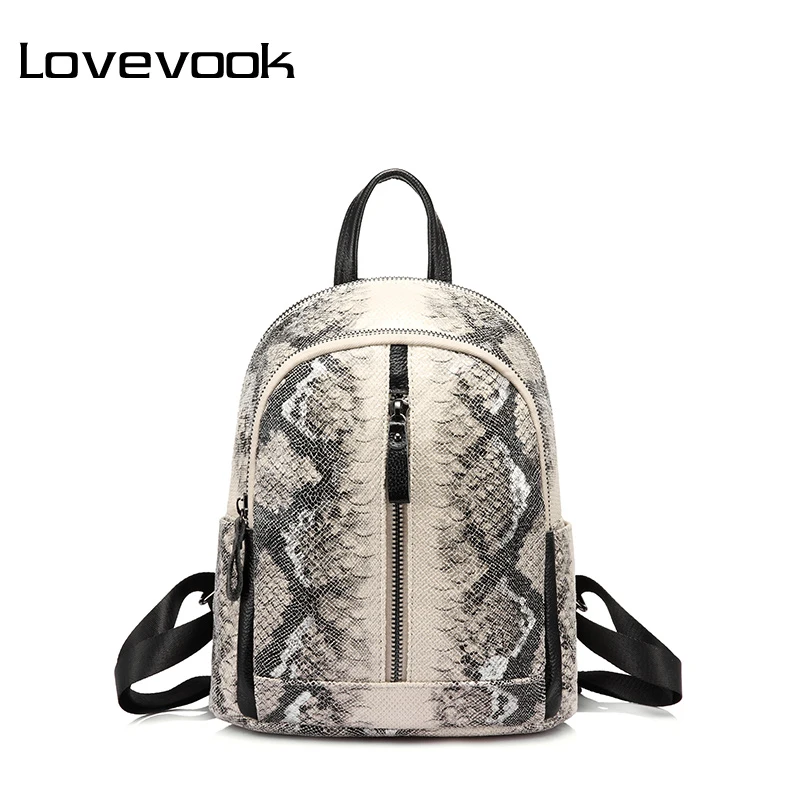 LOVEVOOK функциональный женский рюкзак с высоким качеством PU женские рюкзаки для