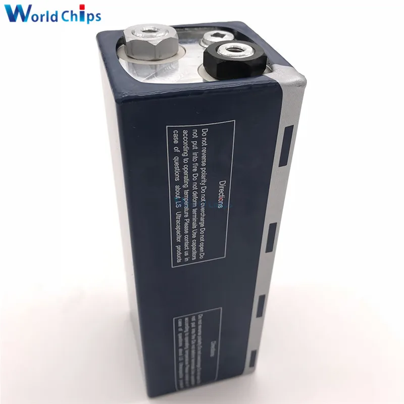 Супер конденсатор 2 8 V 3000F 158*51mm низкая ESR высокочастотный супер фарад 2.8V3000F для