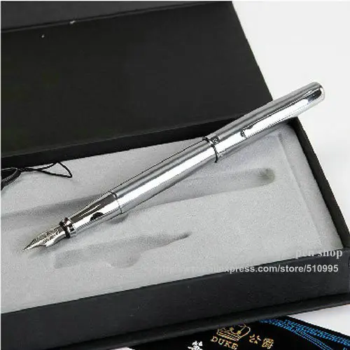 Модная перьевая ручка чисто белая с наконечником 209|nib pen|duke 209f nib |