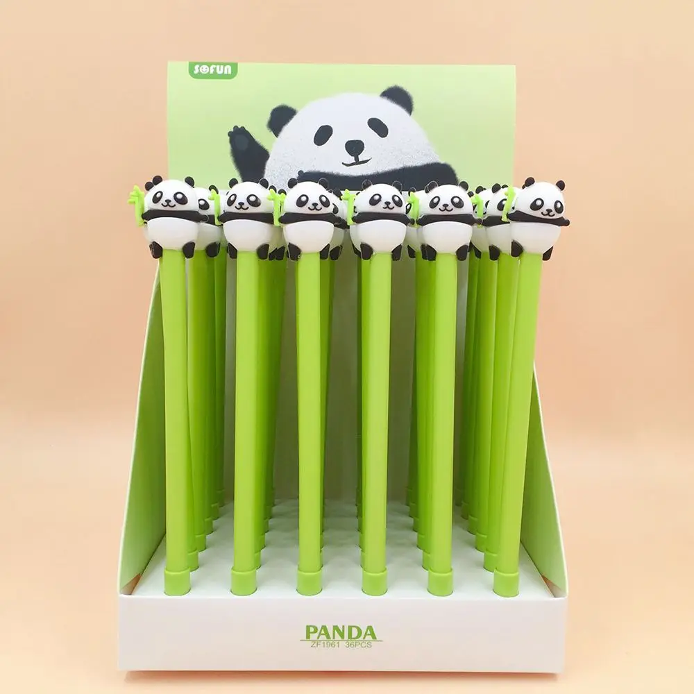 1 шт. и рисунком милой панды гелевая ручка подпись ручки школы канцелярские