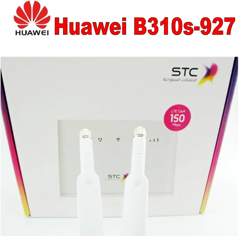 Партия 100 шт. 2 антенны разблокированный беспроводной модем Huawei B310s-927 4G Wi-Fi роутер
