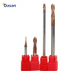 1 шт. твердосплавный режущий инструмент 1 мм 1,5 мм 2 мм 2,5 мм 4 мм 5 мм 6 мм 8 мм твердосплавные концевые Фрезы HRC60 2 Флейта Фрезерные инструменты с ЧПУ