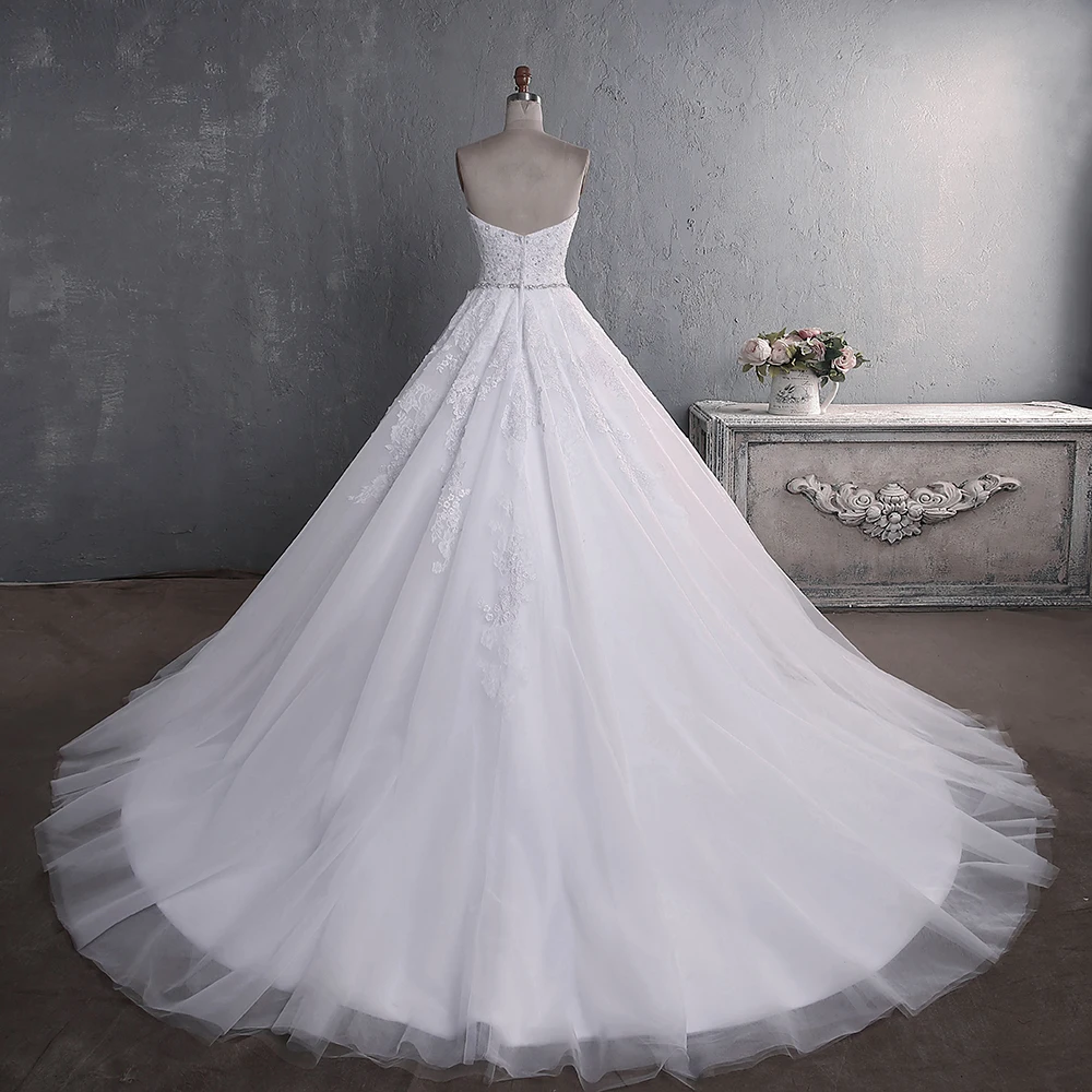 Vestidos De Noiva 2020 платье невесты из тюля Сексуальное Женское бальное Принцесса