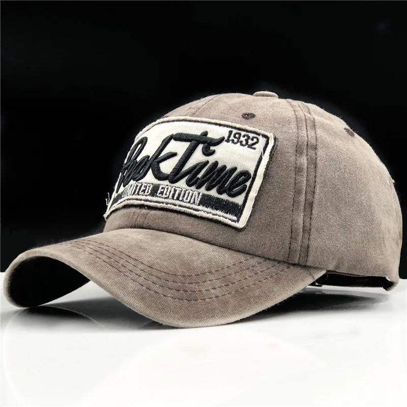 Лидер продаж Мужская бейсболка из 100% Потертого хлопка облегающая Кепка snapback