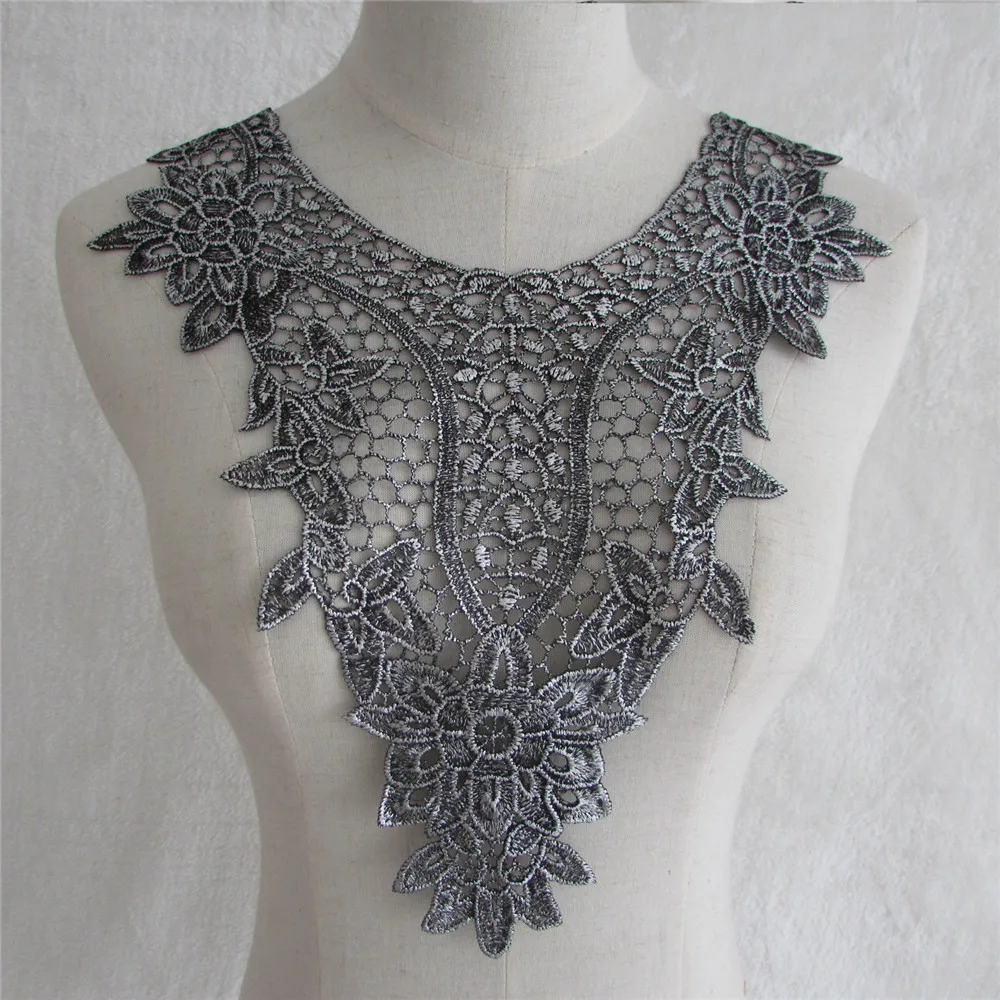 1 шт. аппликация для воротника и кружева YL699|lace collar|collar appliquelace collar applique |