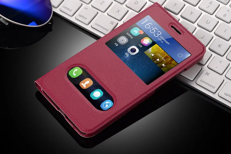 Кожаный чехол для huawei Honor 4C Pro, откидная задняя крышка для huawei 4C Pro Honor TIT-L01, защитная сумка для телефона, чехол с окошком