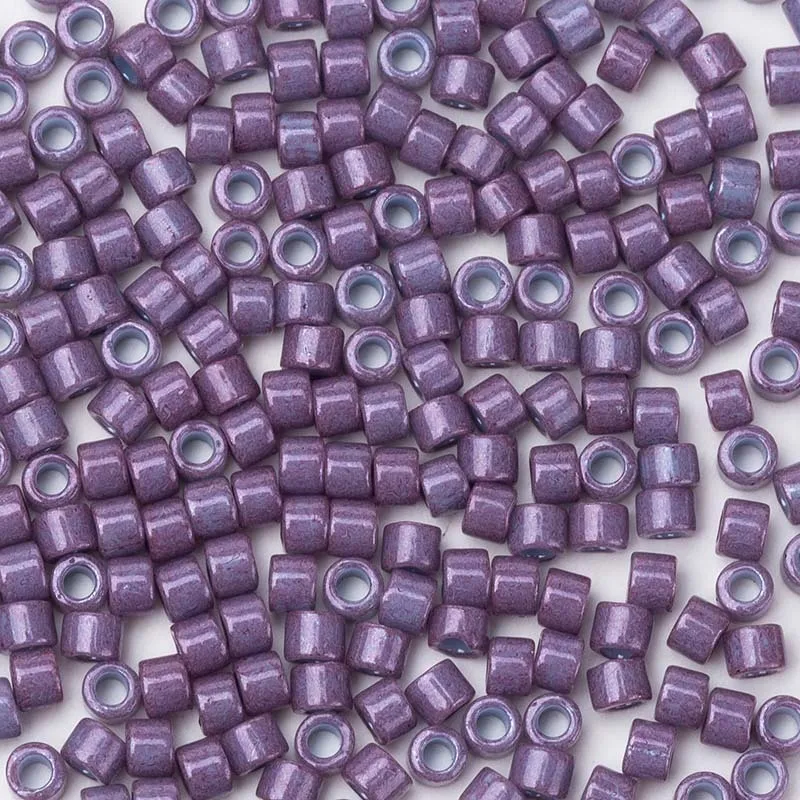 DB660 Taidian непрозрачный фиолетовый Miyuki Delica Seedbeads 11/0 для Бижутерия в богемном стиле 3 г/лот - Цвет: DB660