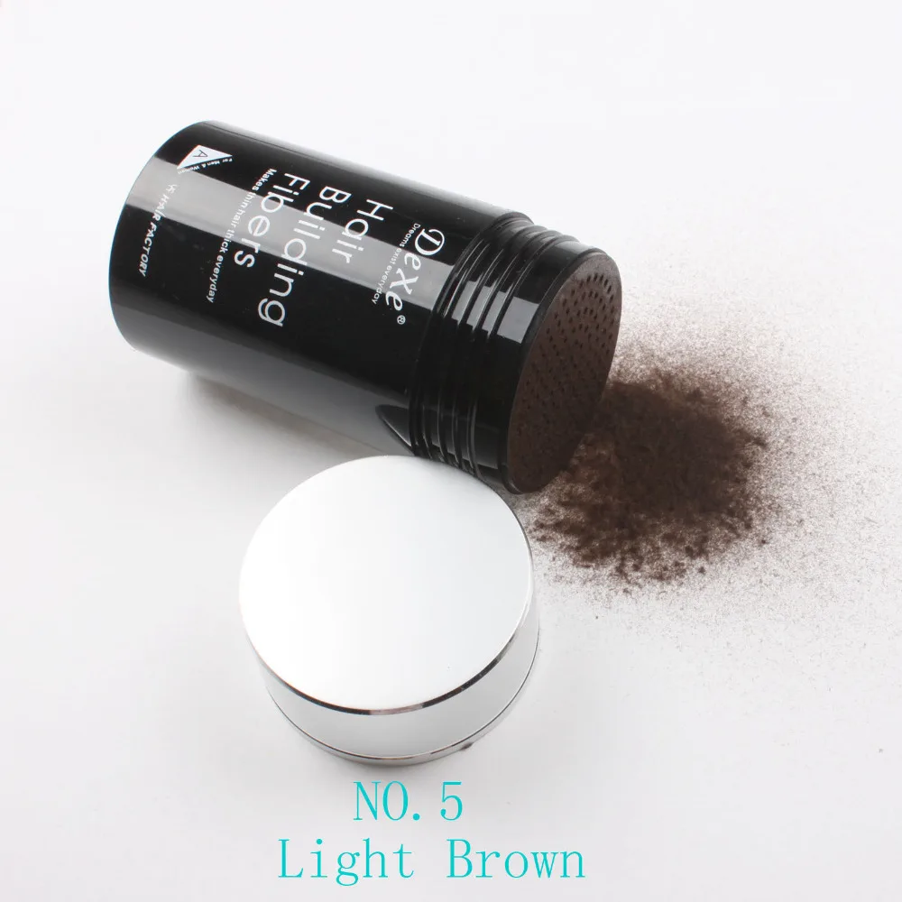 

Dexe HAIR BUILDING FIBERS Treatments 22g Light Brown Color #05