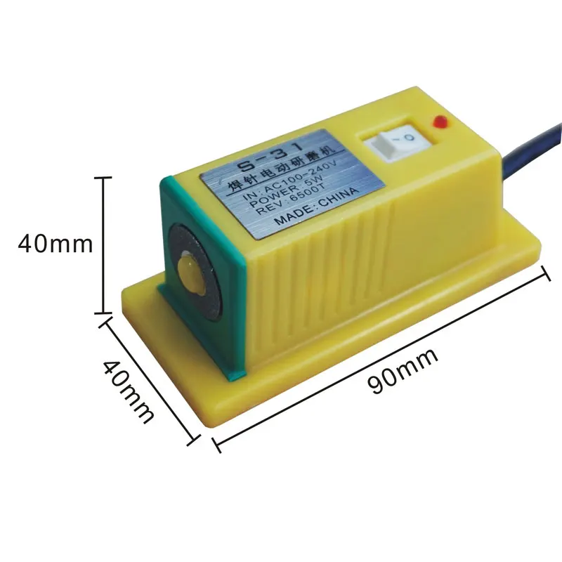 

SUNKKO S-31 Spot Welding Pin Electric Grinding Machine for 709A 787A+ 788H Battery Spot Welder Welding Needle EU US Plug 5W