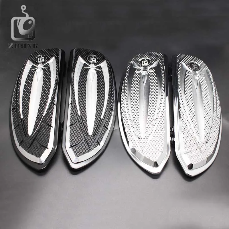 Мотоциклетная хромированная ножная педаль для Harley Touring Softail Dyna Street Road Glide FLH FLST