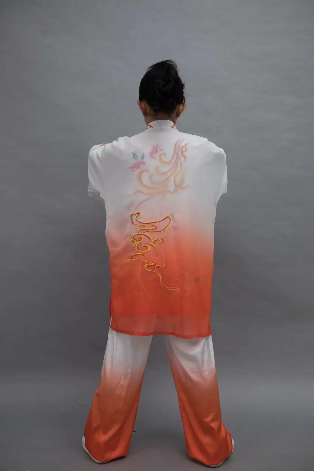 Wushu taichi одежда тайцзи changquan Униформа боевые искусства соревнования вышитые