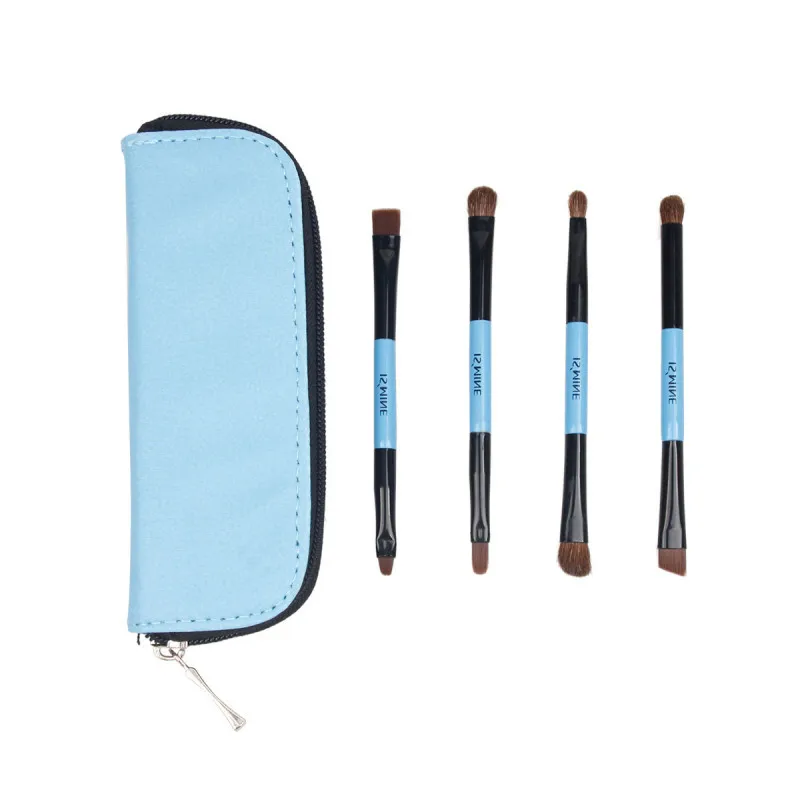 high quality 4pcs soft horse hair makeup brush set double end pony hair cosmetic brushes with bag
high quality 4pcs soft horse hair makeup brush set double end pony hair cosmetic brushes with bag