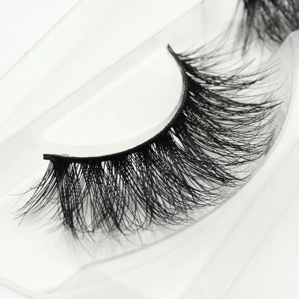 Wholesale 3D Mink Hair Lashes - 100% Real Mink Fur Handmade Crossing Lashes, Thick, and Available in 11 Styles - New & Improved - 1 Pair of Lash Mink Eyelashes image 6