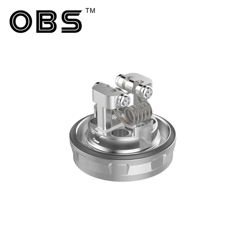 Оригинальный OBS двигатель 2 RTA 5 мл емкость бака двойная катушка 26 мм Диаметр