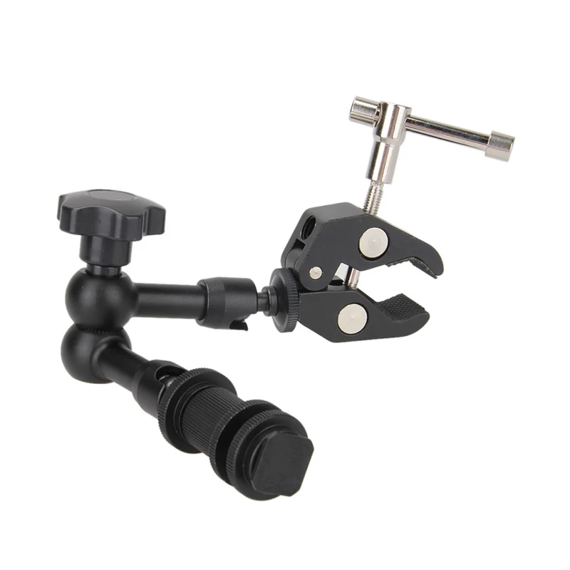 7 дюймовый шарнирный магический рычаг + Супер Зажим для крепления монитора