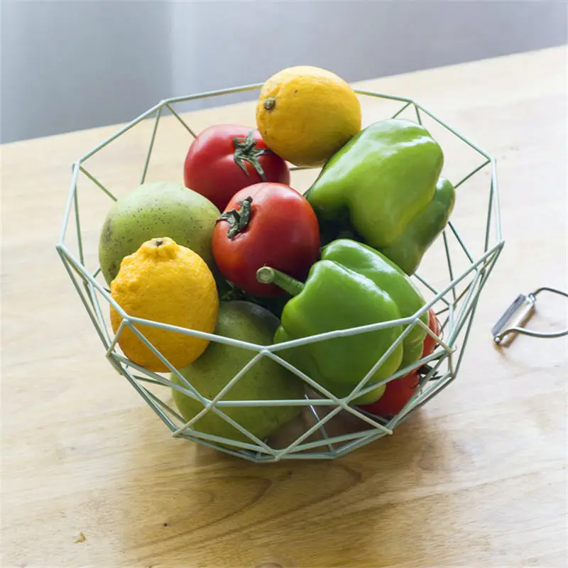 1 шт. металлическая кухонная корзина для хранения фруктов и овощей 27x14 5x13 5